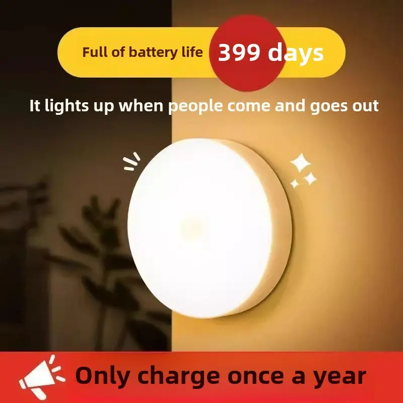Automatic Body Sensor Light for Bedroom