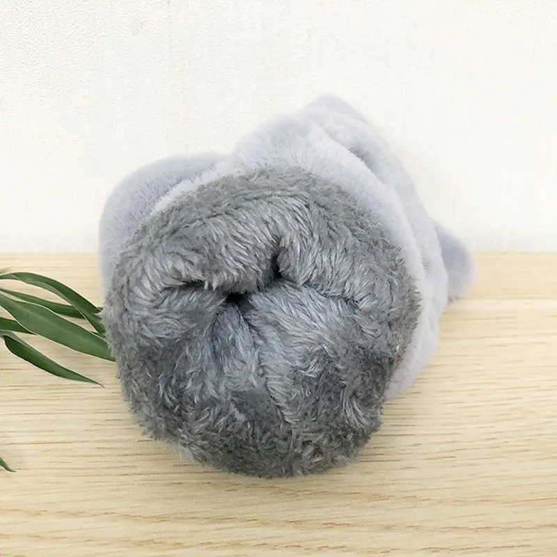 Găng Tay Dệt Kim Hở Ngón Cho Nữ, Giữ Ấm Mùa Đông, Găng Tay Cổ Tay HY, Tai Mèo Dễ Thương Bao Tay 8