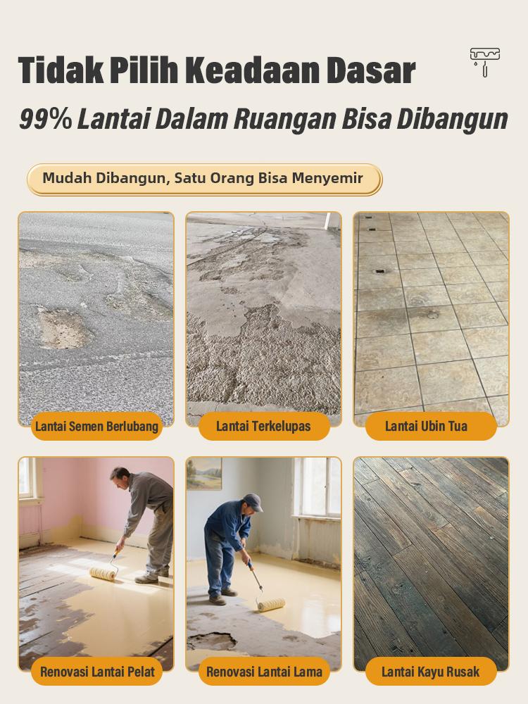 【Mengkhususkan diri dalam pernis selama 10 tahun】cat lantai epoxy 4 warna lantai semen cat lantai semen epoxy floor coating cat kolam cat keramik cat kamar mandi cat cat epoxy lantai cat kolam cat pelapis Biru Hijau