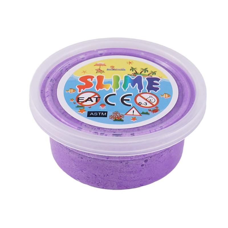 Product Introduction of 1x Fruit Cake Slime Clay DIY Soft Cotton Slime Kit Cloud For Kids Slime Kit Fluffy Floam Kids Slime Clay Toys 23