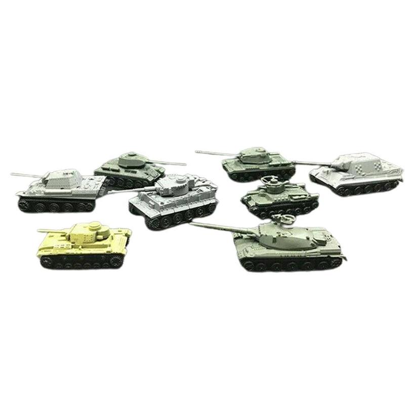 Product Introduction of 1:144 4D Finished Tank Model Main Battle Mini Thumb DIY Toy Model Tank Model Tank Battle 14