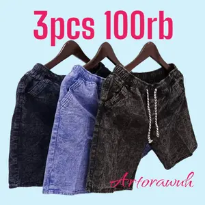 Murah banget 3pcs 100rb CELANA BORDSHOT  Denim  Pria