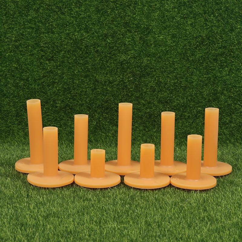 Product Introduction of 5Pcs 35-83MM Golf Range Tees Rubber Golf Tees For Range Mats Golf Rubber Tees Driving Range For Practice Mat 17