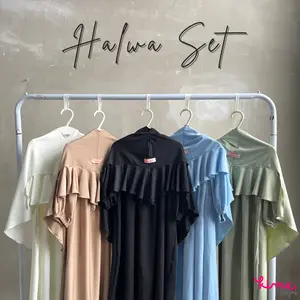 KIMEHIJAB Gamis anak perempuan HALWA Jersey Premium