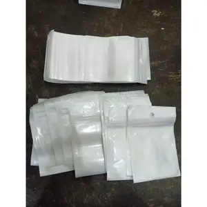 100 PCS PLASTIK KLIP ZIPLOCK / PLASTIK PUTIH SUSU / PLASTIK KEDAP UDARA
