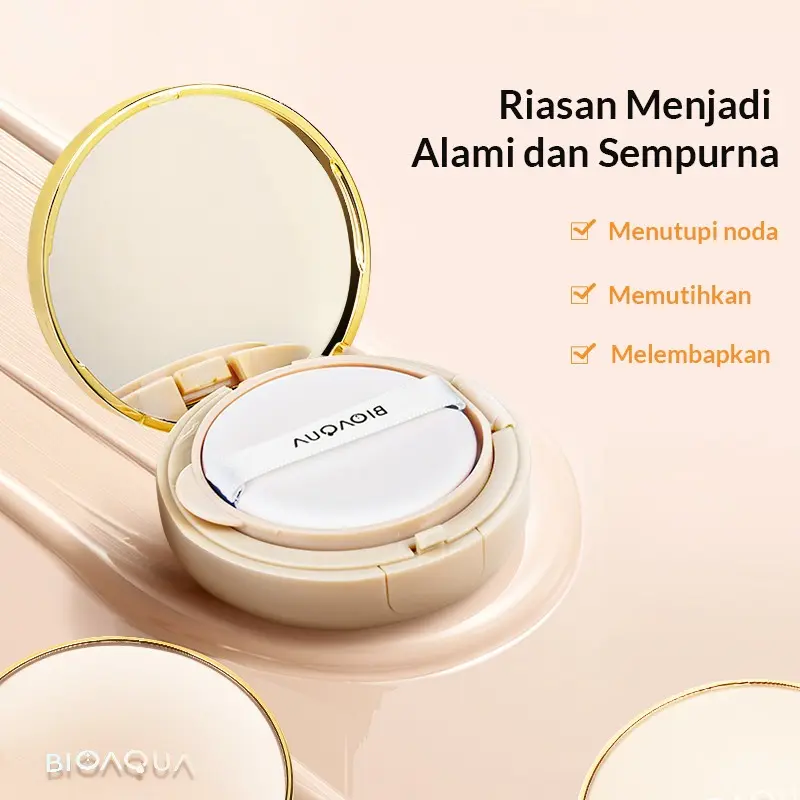 Bioaqua Cosmetics Hydrating Soft And Flawless Air Cushion BB Cream 1
