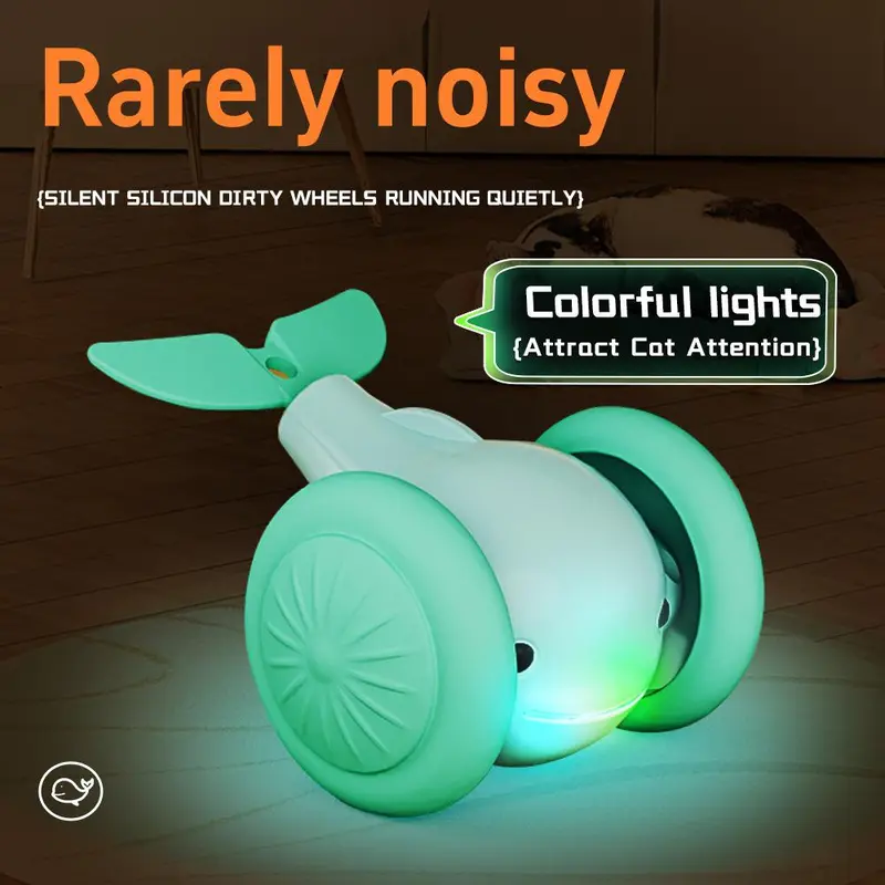 Cute Animal Design Pet Toy, 1 Count USB Rechargeable Pet Interactive Toy, Pet Intelligence Development Toy, Pet Teaser Toy, Dog & Cat Accessories 4