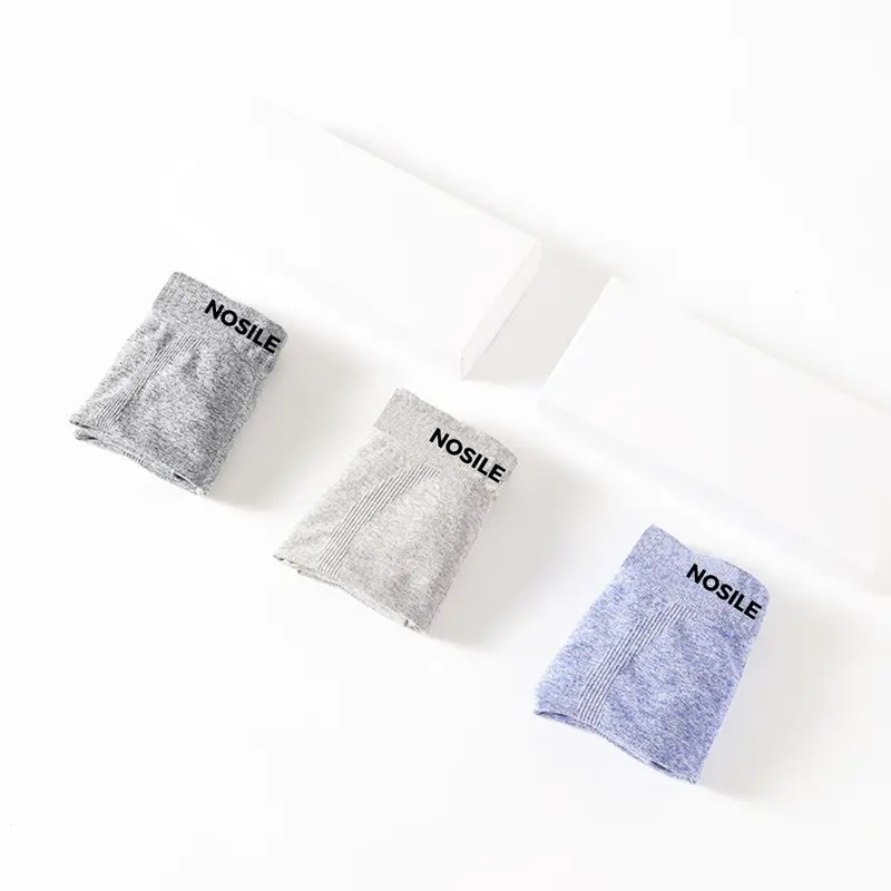 ISI 3PCS Nosile Underwear Seamless | Celana dalam boxer pria One Size 3