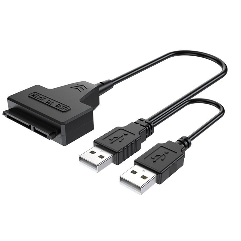 Product Introduction of SATA Cable for Laptop SSD 2.5 Inch Desktop HDD External Hard Drive USB 3.0 Adapter With Power Supply Port for Mac OS,for Windwos 22