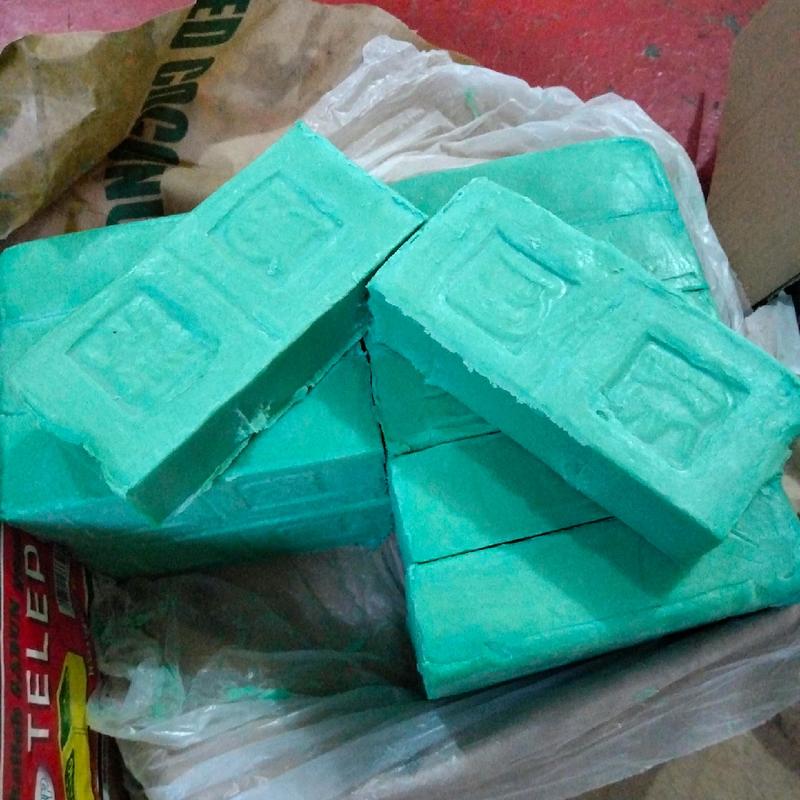 Sabun batang tlepon hijau 0