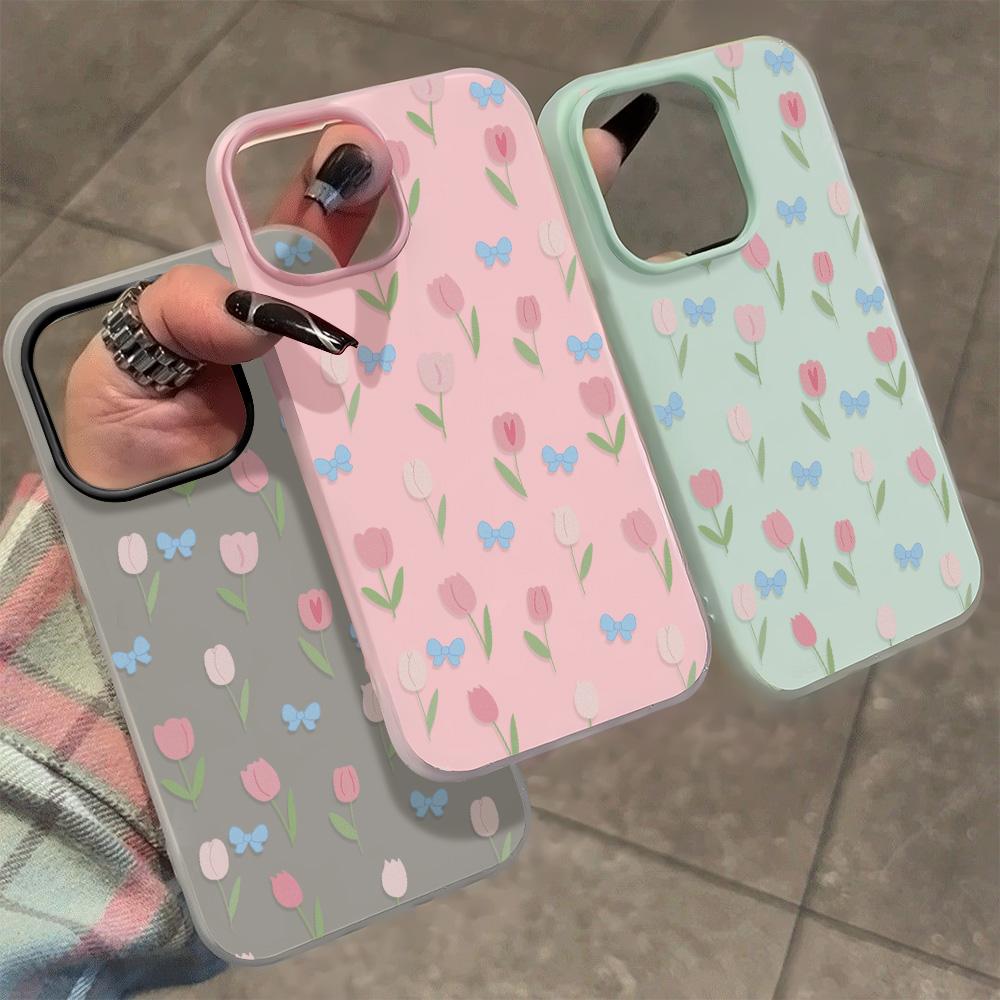 Jelly Color 2 In 1 Casing Untuk Samsung A07 A17 A56 A35 A55 A15 A16 A54 A06 A26 A35 A36 A53 S25 Ultra S24FE 5G Case Double-layer Matte Case DIY Card Holder Case Anti Fingerprint Tpu Protective Back Cover Motif Tulip Flowers Jelly Color 2 In 1 Casing Untuk Samsung A07 A17 A56 A35 A55 A15 A16 A54 A06 A26 A35 A36 A53 S25 Ultra S24FE 5G Case Double-layer Matte Case DIY Card Holder Case Anti Fingerprint Tpu Protective Back Cover Motif Tulip Flowers