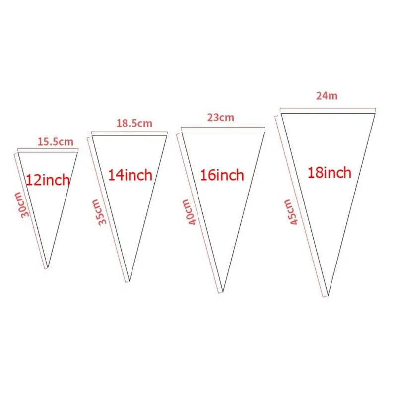 Túi Ống Bơm Dùng Một Lần, 50 Cái / bộ, Trong Suốt, Đa Chức Năng, Thích Hợp Cho Kem, Làm Bánh, Bánh Ngọt Và Làm Bánh, Dụng Cụ Làm Bánh Nhà Bếp, Phụ Kiện, Hàng Mới Về 2