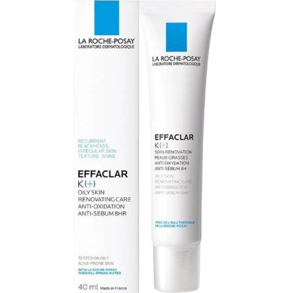 La Roche Posay Effaclar K+ Moisturizer 40ml - Pelembab Wajah Kulit Berminyak/ Mengurangi minyak dan melawan komedo 8