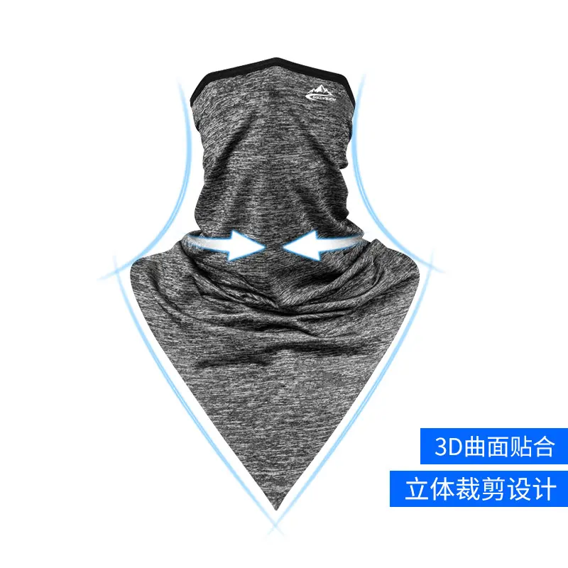 Mặt Nạ Chống Nắng, Chất Liệu Lụa Lạnh Hình Tam Giác, Thích Hợp Cho Mùa Hè, Dành Cho Nam Và Nữ, Băng Đô Ma Thuật Đi Xe Đạp, Khăn Bandana Đa Chức Năng, Lý Tưởng Cho Các Hoạt Động Ngoài Trời Sport