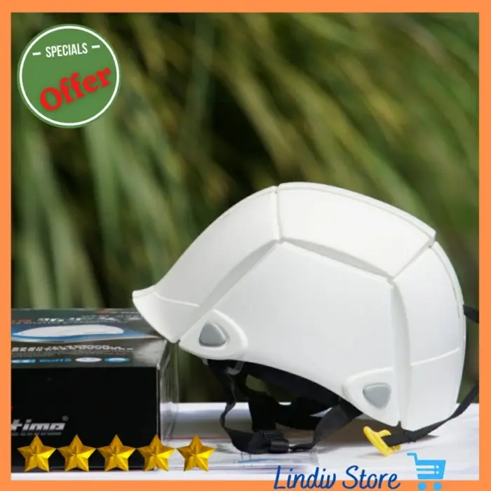 helm lipat safety foldable helmet