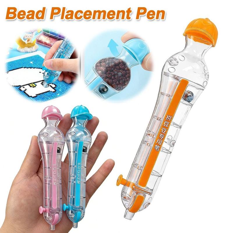 YL Toy Sáng tạo Đầu 2.6mm Bút đặt hạt Nhấn Người làm đồ thủ công Bút hạt Perler…