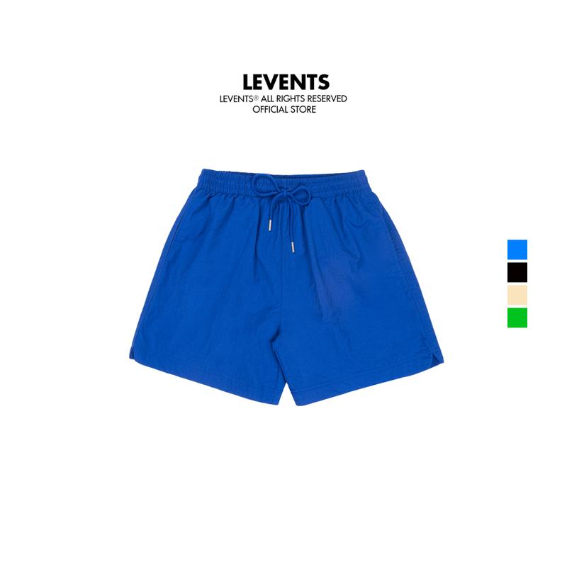  Quần Đùi Levents Classic Wrinkle Cargo Nylon Shortpants Chất Dù Unisex Short 