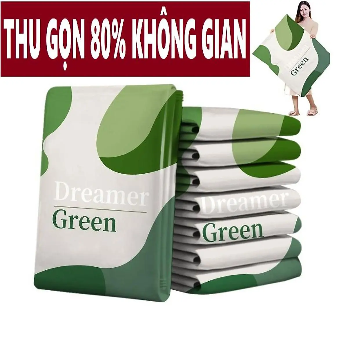 Túi hút chân không đựng quần áo, đựng chăn cao cấp dày dặn,nhiều kích thước mẫu mới 2024