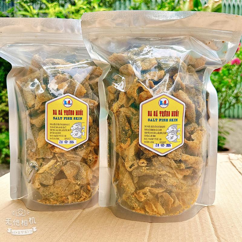 DA CÁ TRỨNG MUỐI SINGAPORE - GIÒN NGON [ Gói 500.GRAM  ] Snack Ăn Vặt