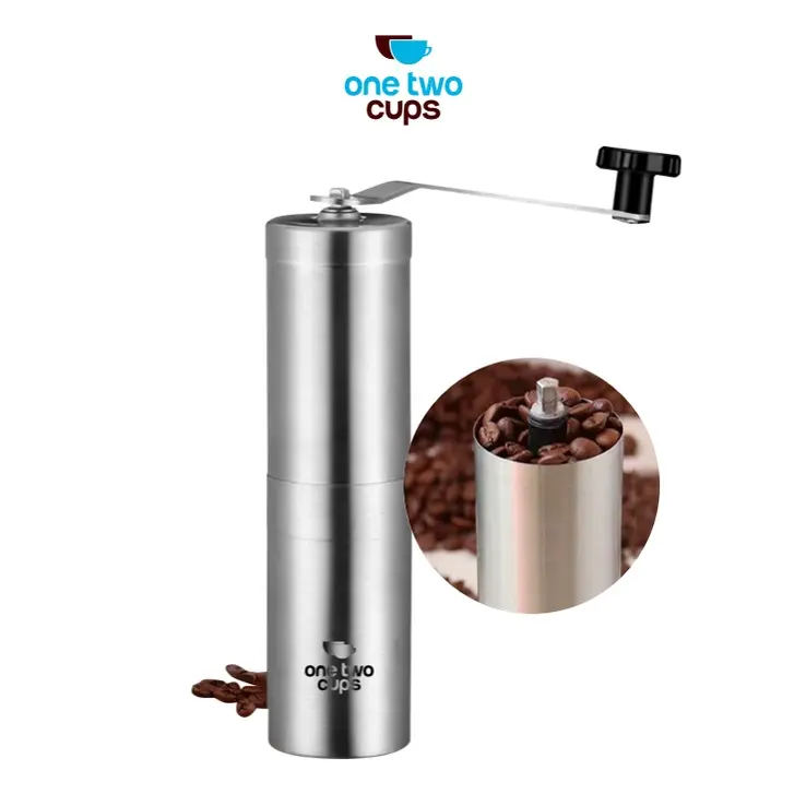 One Two Cups Alat Penggiling Kopi Stainless Steel