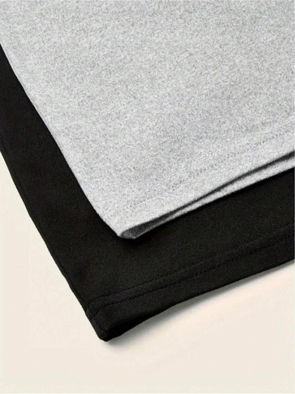 Women's Solid Color High Waist Shorts, Casual Comfy Breathable Skinny Shorts for Daily Wear, Ladies Bottoms for Spring & Fall 3