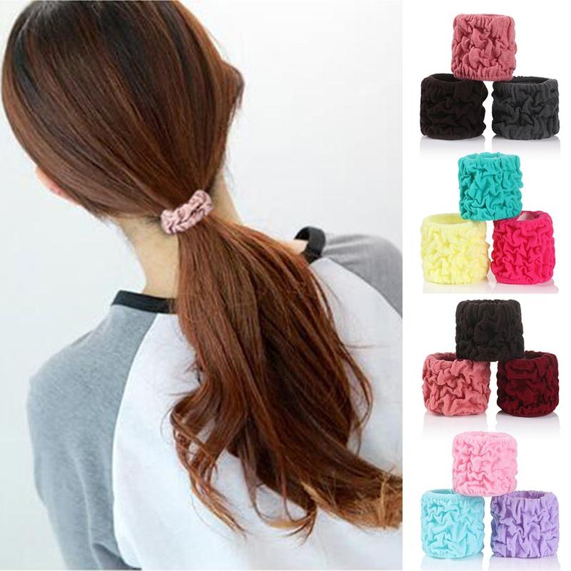 Scrunchie Dây Cao Su, Phụ Kiện Thời Trang, Co Giãn Rộng, Dây Buộc Tóc, Dây Buộc Tóc Đuôi Ngựa, Dây Buộc Tóc 1