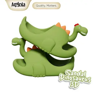 ANGOLA Sendal Dinosaurus EVA H45 Sandal Main Unisex/Sandal Santai Kartun Dino/Sendal Lucu Anti Licin  sandal slop karet  sandal slop casual sandal slop tebal