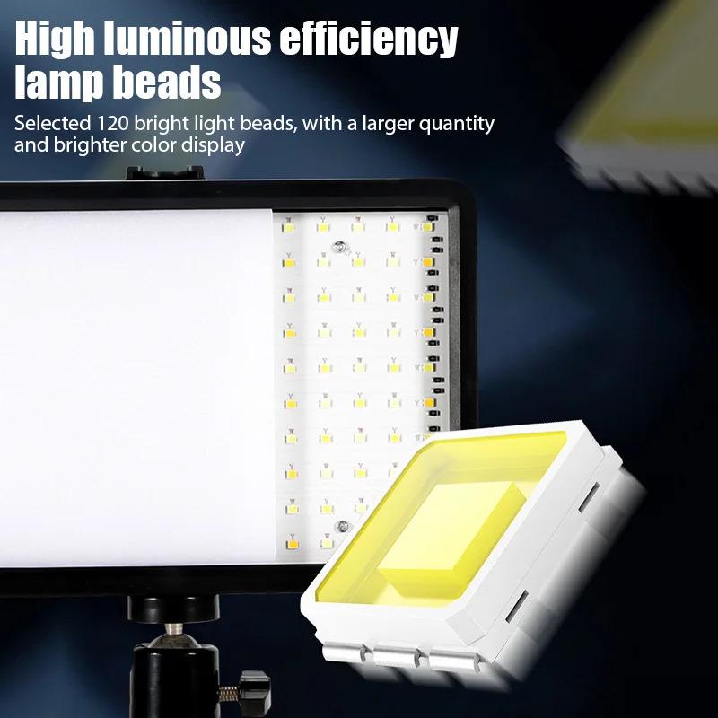 Product Introduction of Bảng Đèn LED Video Chụp Ảnh, 3000K-6000 KMcoplus, Bộ Đèn Studio Chụp Ảnh Chiếu Sáng, Để Chụp Và Phát sóng Trực Tiếp, Bộ Lọc RGB Youbube 6