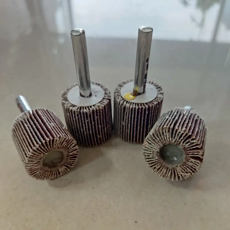 Mata Bor Amplas 25 x 25 mm Grit #60 #80 #120 #180 #240 I FLAP WHEEL FAN GRINDER I Mata Bor Gerinda Penghalus Mini 2