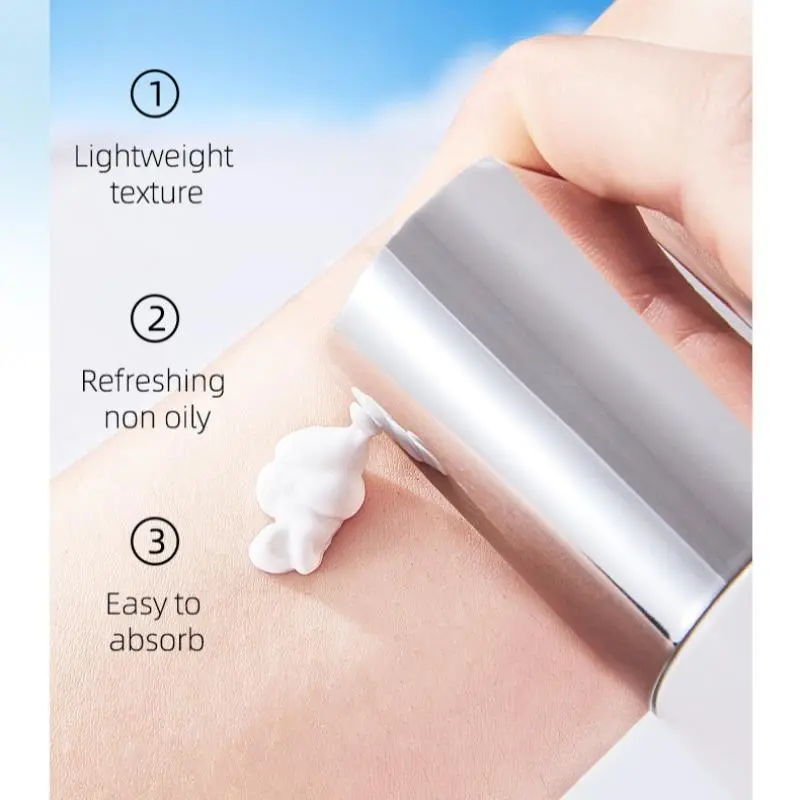 Brightening Sun Cream, Nourishing Highly Protective UV Sunscreen, Summer UV Protecting Sun Care Product for Women & Men, Facial 2