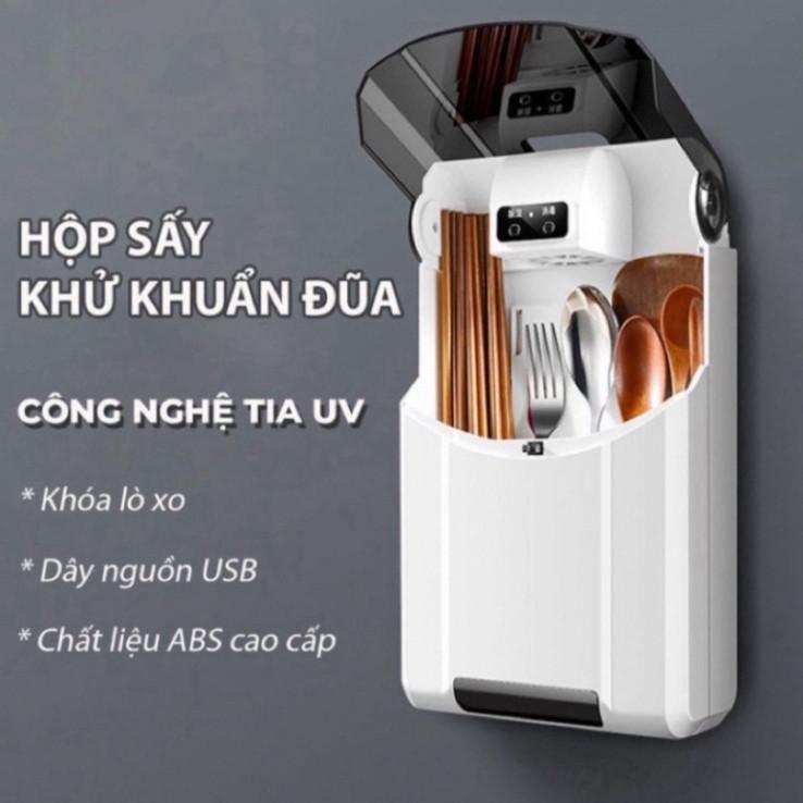 Máy Sấy Khô Đũa Thìa Khử Khuẩn Bằng Tia UV Treo Tường , Máy Sấy Khử Khuẩn Đũa Thìa
