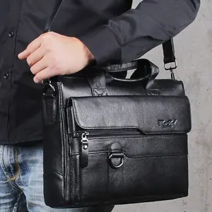 tas pria selempang kulit asli import tas kerja jinjing kulit asli pria