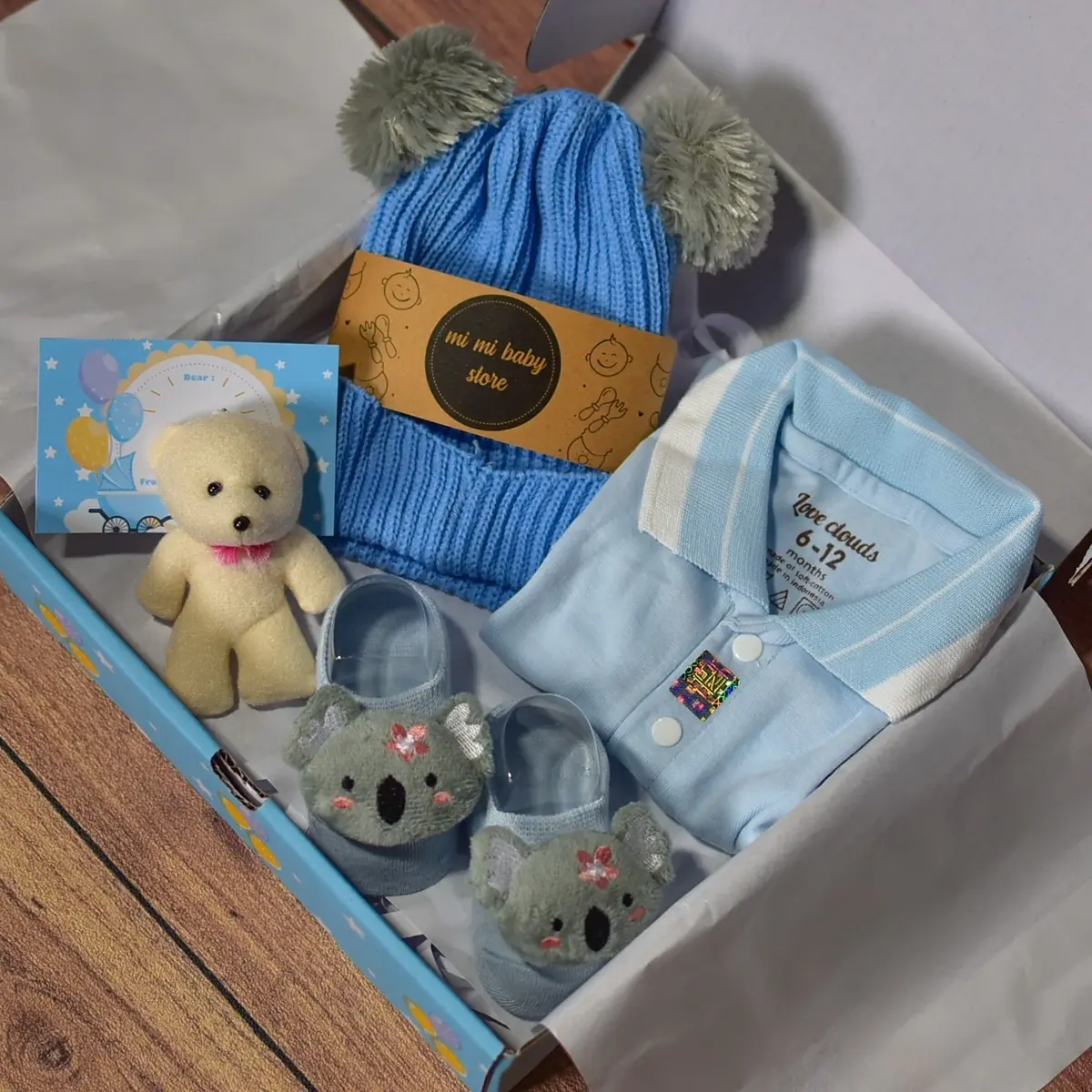 Hampers bayi laki-laki | kado Bayi Baru lahir Nyaman | romper bayi paket newborn