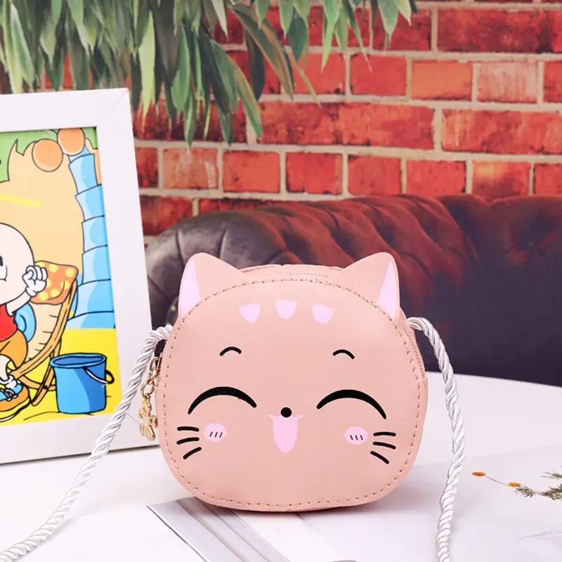 Túi Đeo Chéo Hoạt Hình, Thiết Kế Dễ Thương Cho Trẻ Em, Thời Trang, Thích Hợp Cho Bé Gái, Cỡ Nhỏ, Phong Cách, Phụ Kiện Trẻ Em, Túi Đeo Vai Nhỏ 7