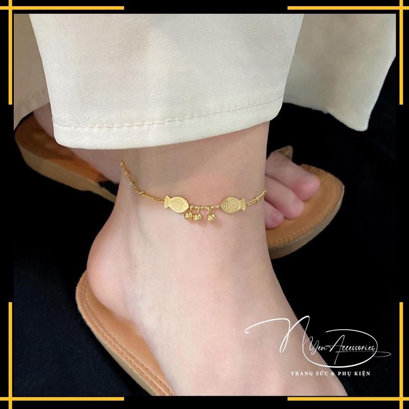 Lắc Chân Fish Titan không gỉ không đen