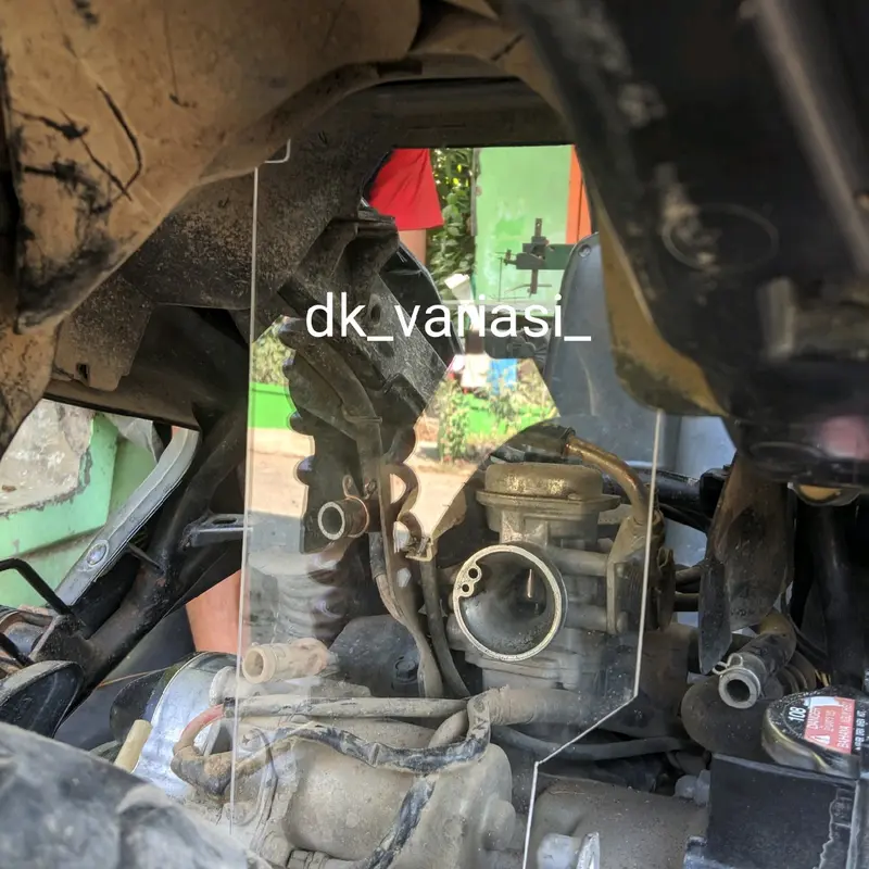 Mika akrilik pelindung karbu vario 110 karbu 1
