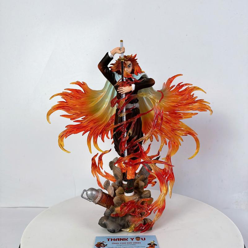 Mô Hình Rengoku Hoả Kiếm 30cm Trong Kimetsu No Yaiba Hiệu Ứng Cực Cháy Ongchumohinh888 MH508 Toy Đồ Chơi