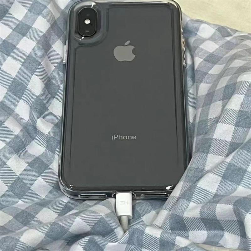 Vỏ TPU mềm trong suốt chống va đập, vỏ bảo vệ máy ảnh dễ thương, Tương thích với IPhone 11, 15, 14, 13, 12 Pro Max, XS Max, X, XR, 7 + 8, 6, 6S Plus 6