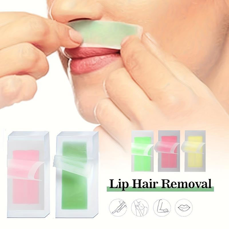 WAXKISS Green Aloe Vera Hair Removal Wax Strips - Easy Peel-Off ...