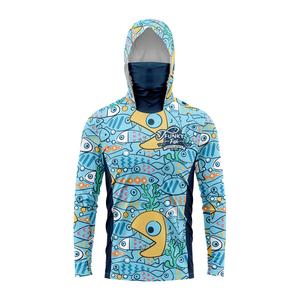 เสื้อตกปลาแขนยาวสำหรับผู้ชาย, เสื้อฮู้ดกันแดด, พร้อมมาส์กหน้า, ชุดตกปลาแบบออลอินวัน, เหมาะสำหรับการตกปลา, ล่าสัตว์, แคมป์ปิ้งและตกปลา, เสื้อยืด, UPF, เสื้อตกปลา เสื้อ  ตก  ปลา  แขน  ยาว