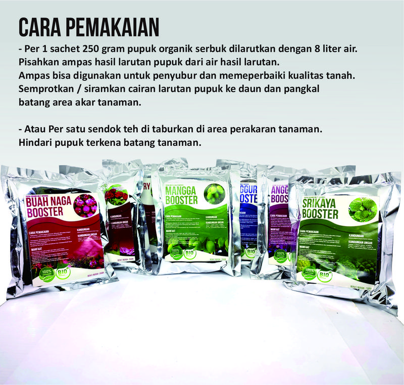 Pupuk Booster Strawbery - Pupuk organik pelebat buah, menyuburkan tanaman, dan memperkuat tanaman Strawberry Alami Tumbuhan 2