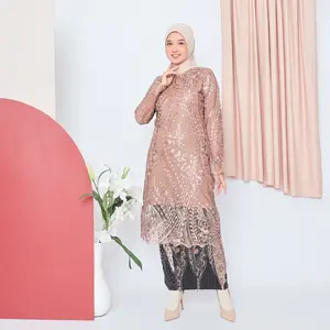 Tunik Jumbo Ld 130 Kebaya Remaja Muslim Tunik QIANA Tile Import Dan Rok Plisket Batik Terbaru 2022 Seragaman Wisuda Pesta Pernikahan Kekinian Tunik Tile Jumbo Pakaian Tradisional By Wrbsn Oshop