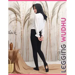 LEGING WUDHU HIGHWAIST IMPORT TEBAL / LEGGING MUSLIMAH BAHAN KAOS / LEJING WANITA MUSLIM