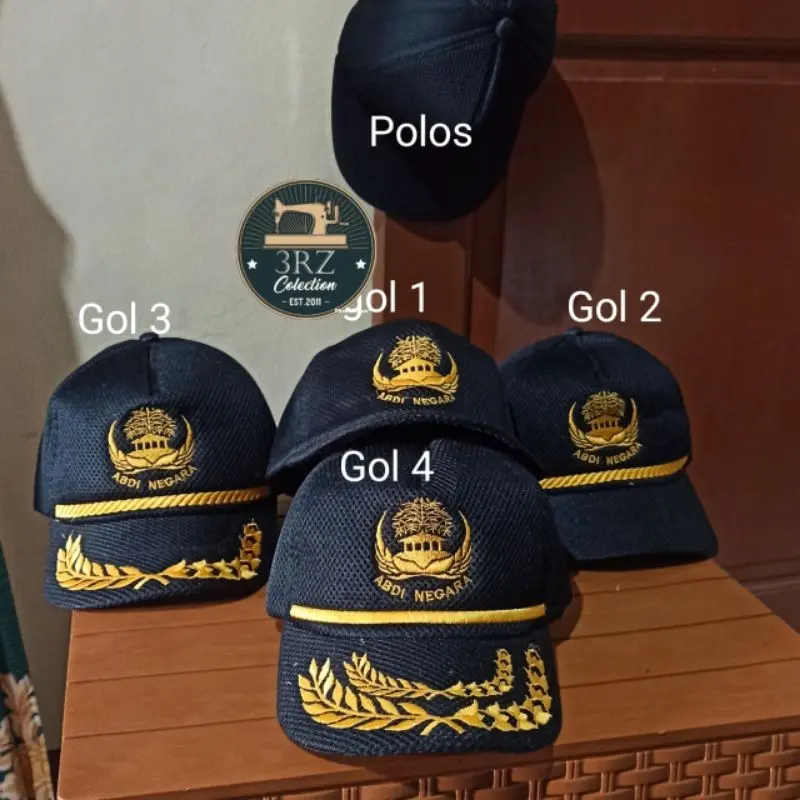 Topi Hitam Abdi Negara Topi Dinas Pns Topi Korpri Hitam