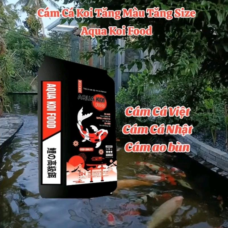 Cám cá koi Aqua Koi Food 10kg - Tăng màu và tăng kích thước siêu đỉnh từ Nhật Bản