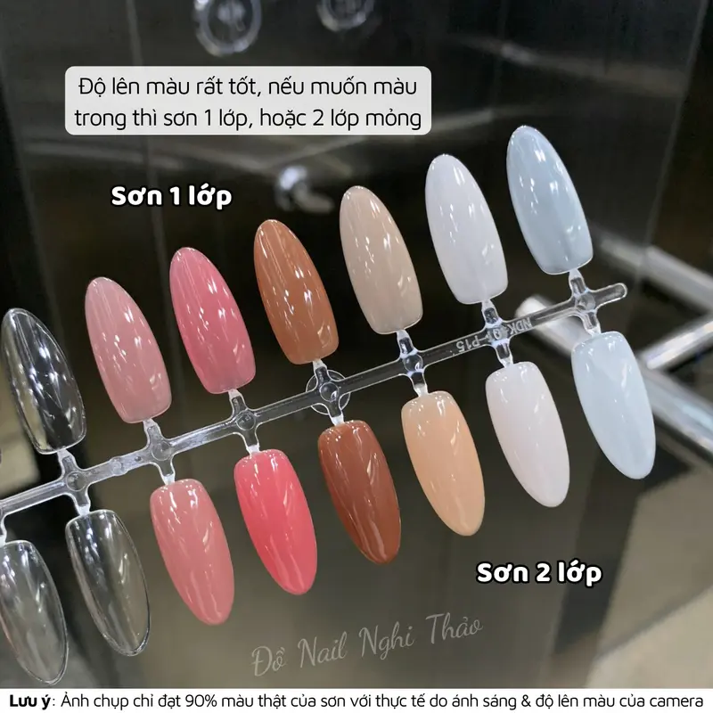 Sơn gel thạch đục lẻ màu RAMYLA 8