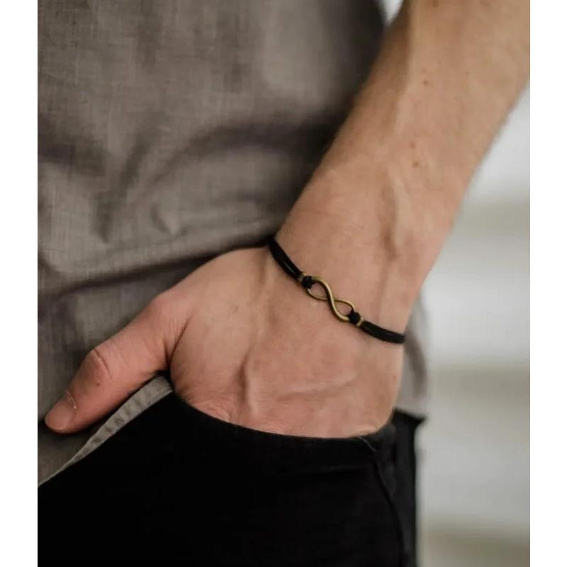 Gelang Infiniti Gelang Celtic Lelaki - Gelang Simpul Lelaki Barang Kemas Lelaki Gelang OM Gelang Silang 0
