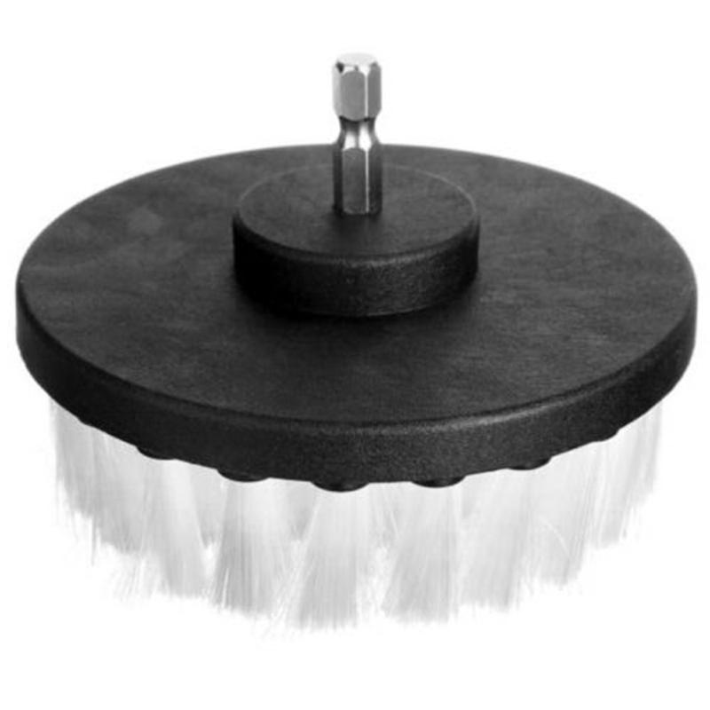 4in Electric Drill Brush For Carpet Tile Leather Upholstery Cleaning Attachment 5