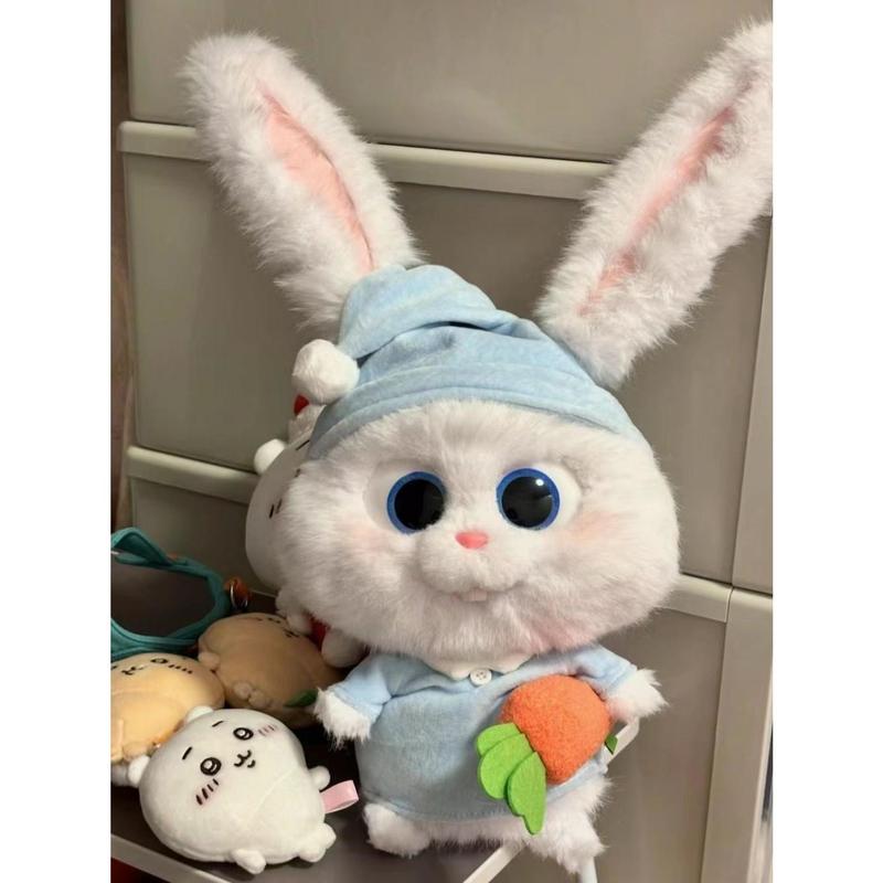  Búp Bê Nhồi Bông Búp Bê Dễ Thương Thiết Kế Hình Thỏ Mottle Gối Thích Hợp Làm Quà Tặng Sinh Nhật Cho Bé Gái Thú Bông Thú Nhồi Bông Toy Đồ Chơi Phát Nhạc 