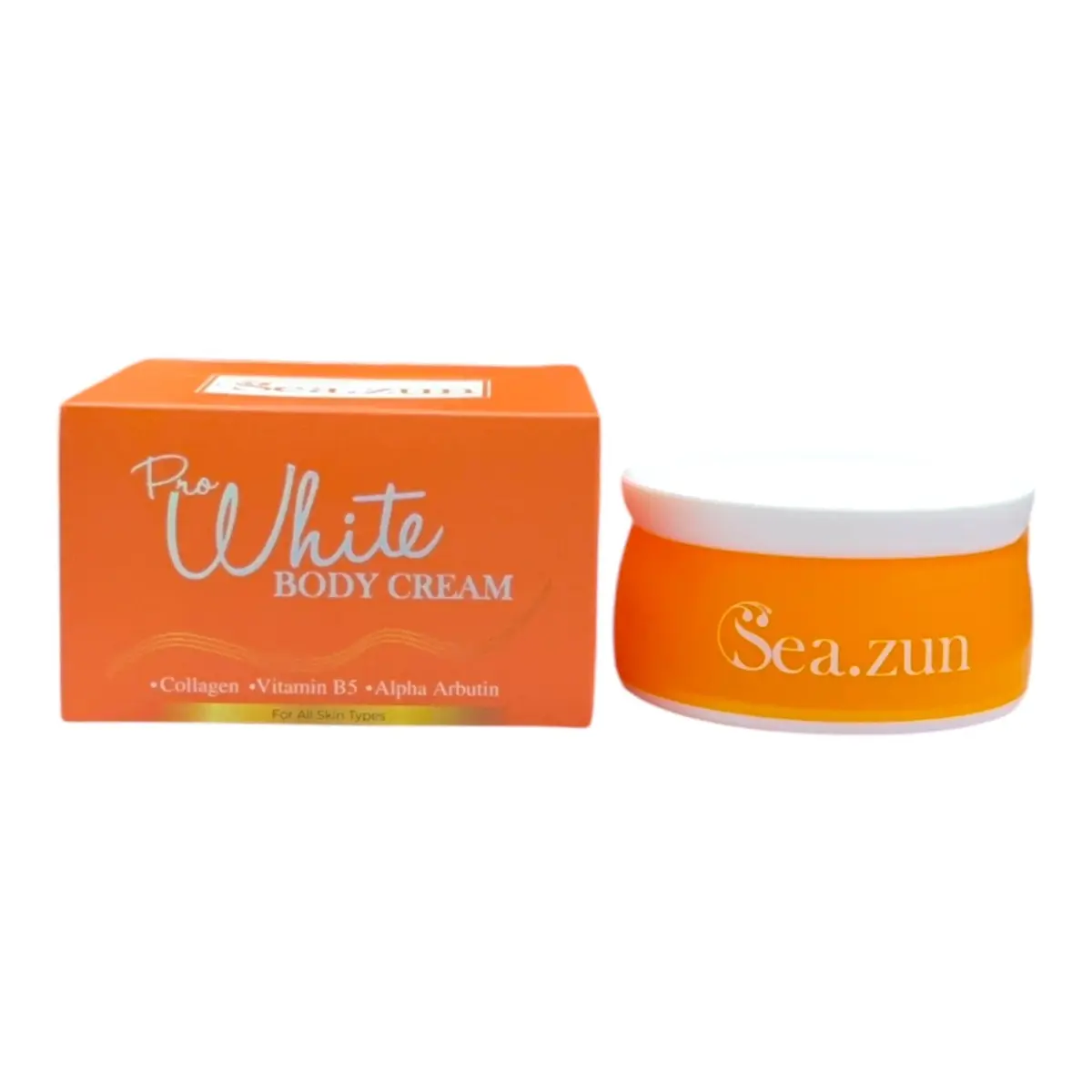 KEM BODY SEAZUN PROWHITE 200GR Hỗ trợ Dưỡng Sáng, Dưỡng Trắng Mịn